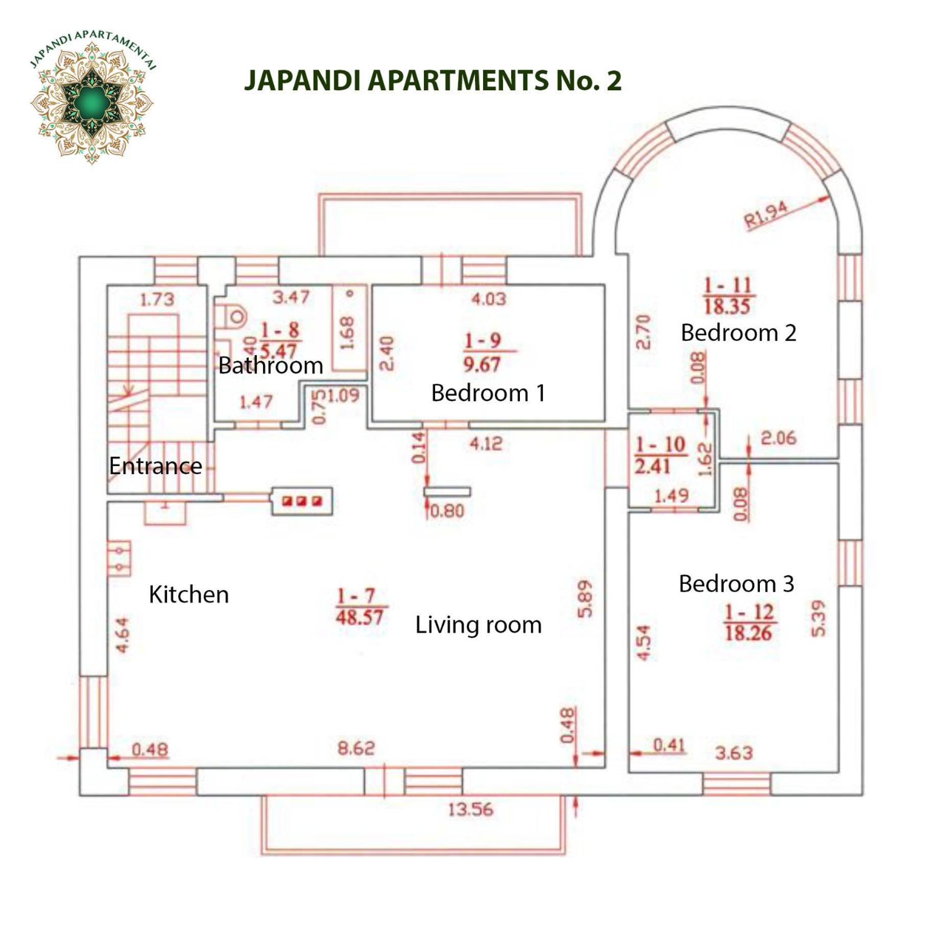 Japandi Apartamentai كاوناس المظهر الخارجي الصورة